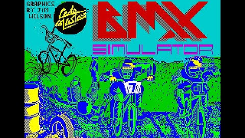 BMX Simulator Review for the Sinclair ZX Spectrum by John Gage