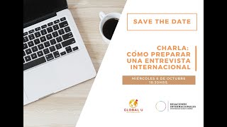 Charla experiencia laboral internacional: Global U Internships
