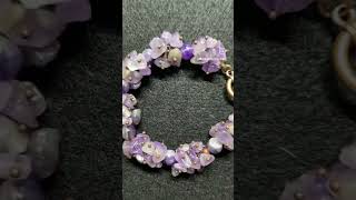 Make a Gemstone chip bracelet. Supplies and directions on my Insta. ￼