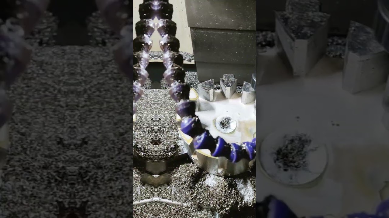 CNC machining rotor pump