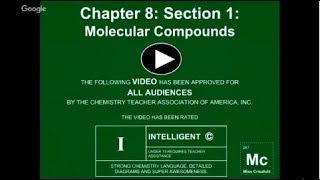 Celebrity Pearson Chapter 8: Section 1: Molecular Compounds Profile