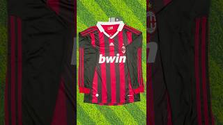 AC Milan classic retro long-sleeved football jersey #AC Milan# Classic football jersey #Football AC Milan classic retro long-sleeved football jersey #AC Milan# Classic football jersey #Football