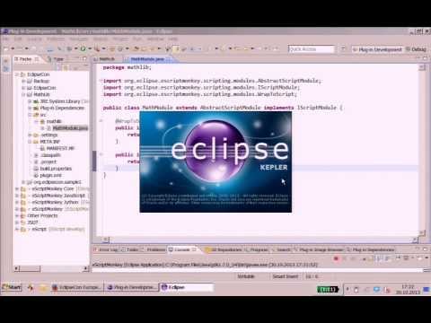 Scripting, baby - automating Eclipse