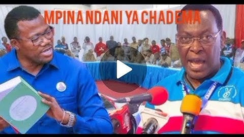 #live "LUHAGA MPINA ASHINDA KESI YAKE " CHADEMA WATAJWA KUHUSIKA KWENYE USHINDI WAKESI HIYO.