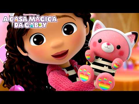 Ajude a Gabby a dar uma Festa do Chá dos Ursos-gatos! | A CASA MÁGICA DA GABBY | Netflix