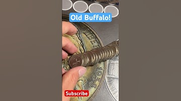 Old Buffalo Nickel Found Coin Roll Hunting!