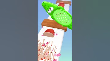 Perfect Slice Game 🍉 Most Satisfying Cutting Ever! 🔥 | #asmr #games #shorts