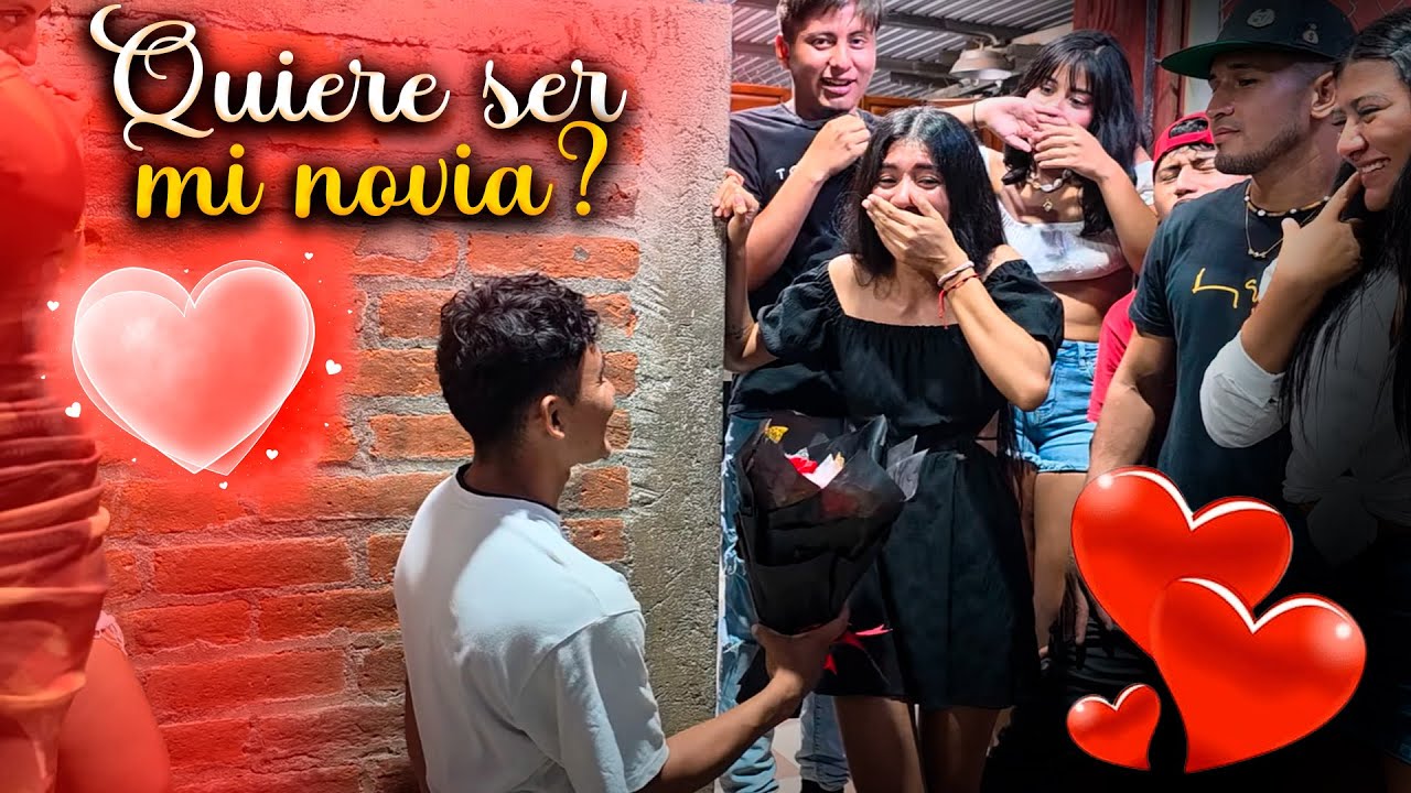 Bonita declaración de noviazgo le hace Chuleta a Fatima frente a todos