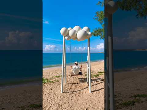 純白色的夢幻景點 ｜ 澎湖。林投公園