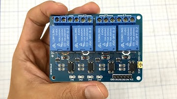 Hướng Dẫn cách dùng Module 4 Rơle 5V điều khiển đèn, quạt 220VAC cho vi điều khiển Arduino Nano