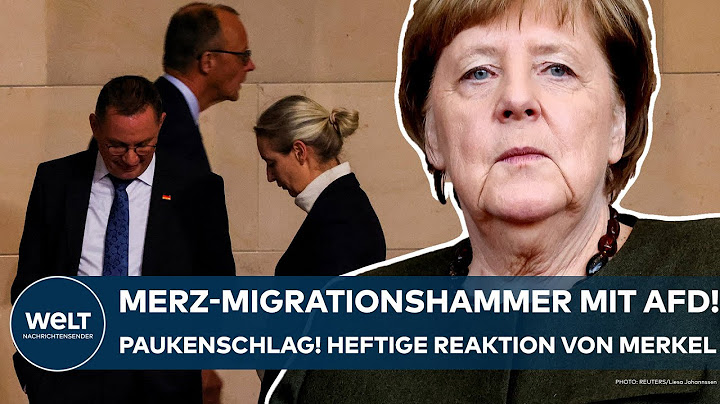 DEUTSCHLAND: Merz-Migrationshammer mit AfD-Stimmen! Paukenschlag! Heftige Reaktion von Angela Merkel