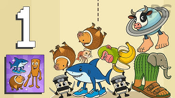 Brainzot Drop - Sort & Merge - Gameplay Walkthrough [Android, iOS Game]