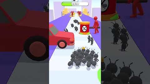 Max Level Pro Tiny Run 3D 🐜👑 New Update All Levels Gameplay  Shorts # 6