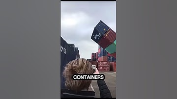 Shipping Containers Fall FAST! 📦⚠️