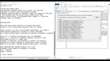 GUIA PARA DESCARGA, INSTALACION, CONFIGURACION Y EJM DE COMPILACION FLEX, BISON Y MINGW, DOS PARTES.