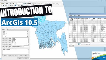 ArcGIS basic Tutorial | Introduction to ArcGIS | v1