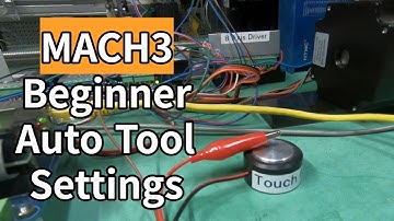 readily! How to set Mach 3 Auto Tools마하오토툴설정