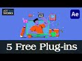 5 Free After Effects Plugins For Beginners (100% Free)