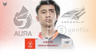 AURA Esports VS Genflix Aerowolf | MPL ID Season 6 Week 8 Day 1