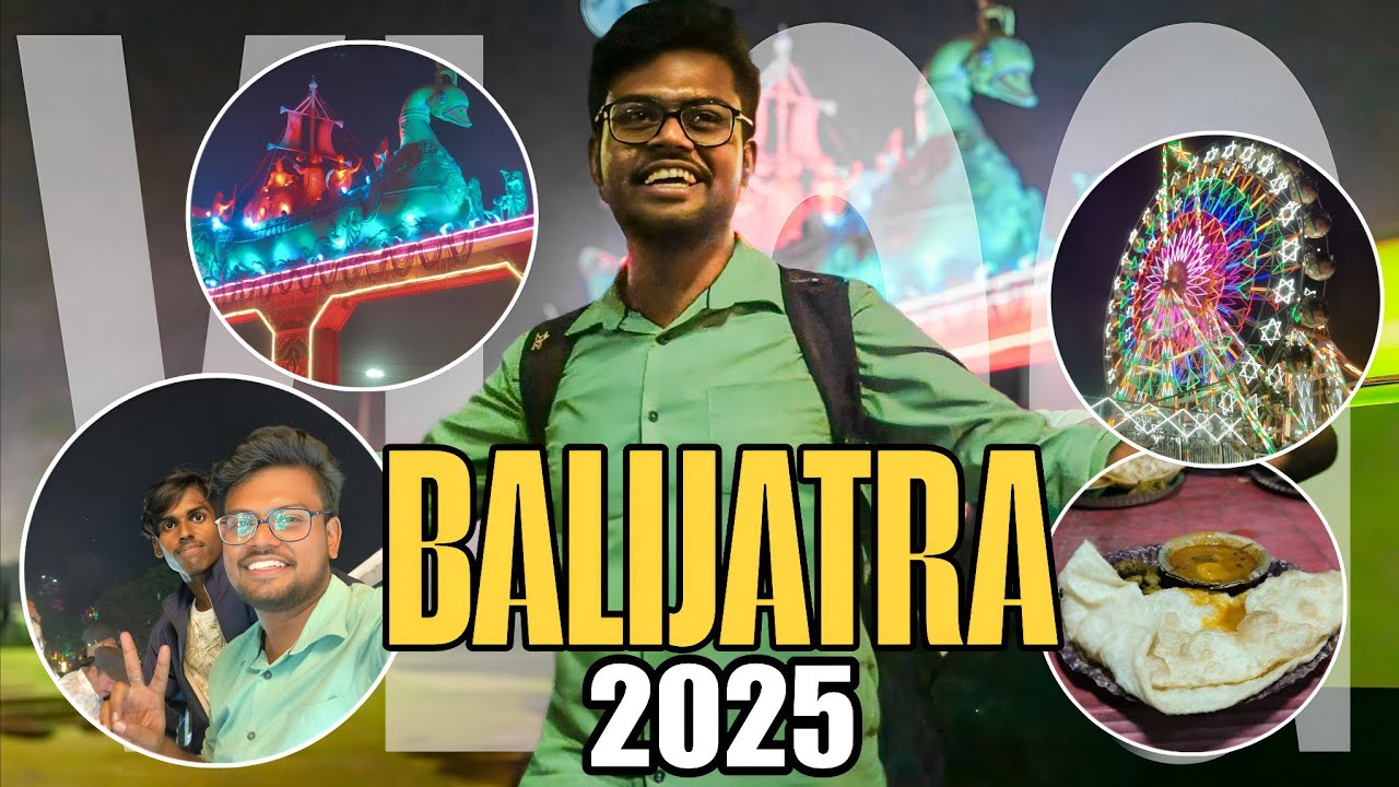 Cuttack Balijatra 2025 Vlog | Asia's Largest Open Air Fair 🎡🔥 | Food + Rides | Vlog #15 | BTechToka