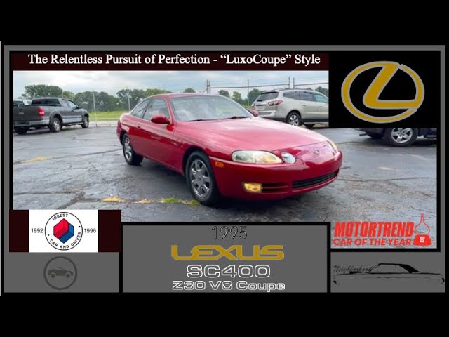 Lexus SC 400 - Anúncios para Alta performance