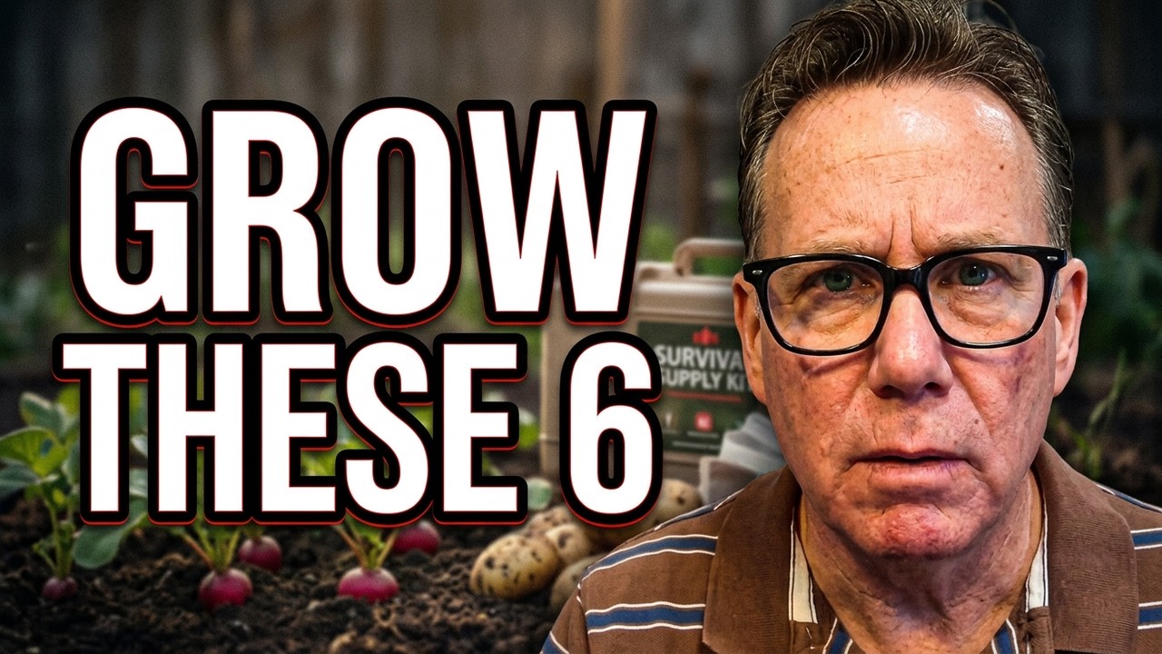 Only 6 Foods Needed for Survival - Grow These NOW!