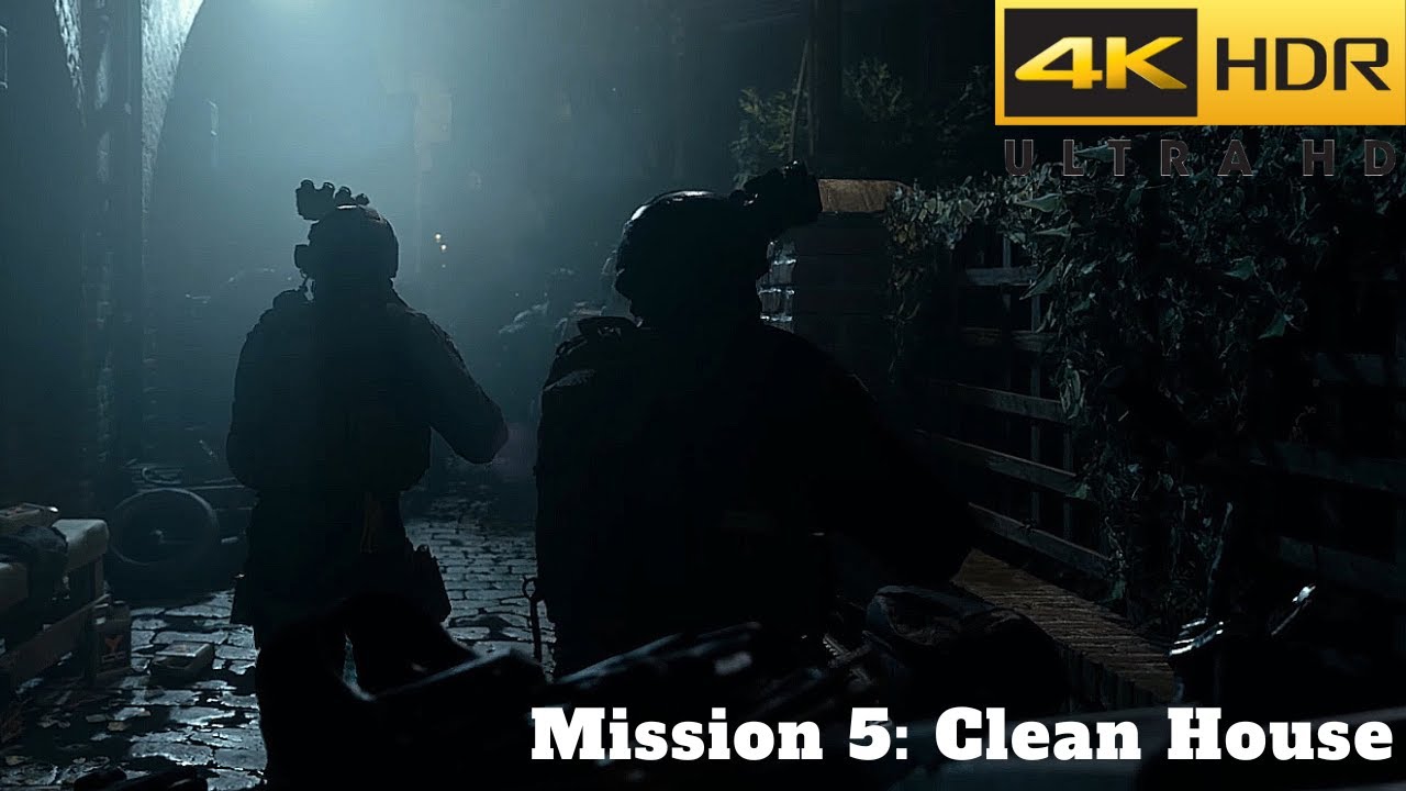 Call of Duty Modern Warfare | Mission 5 Clean House - Gameplay PC FR ...