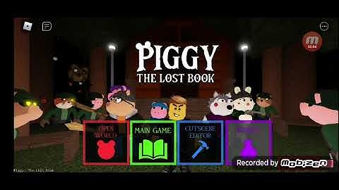 piggy the lost book, cutscene creator!