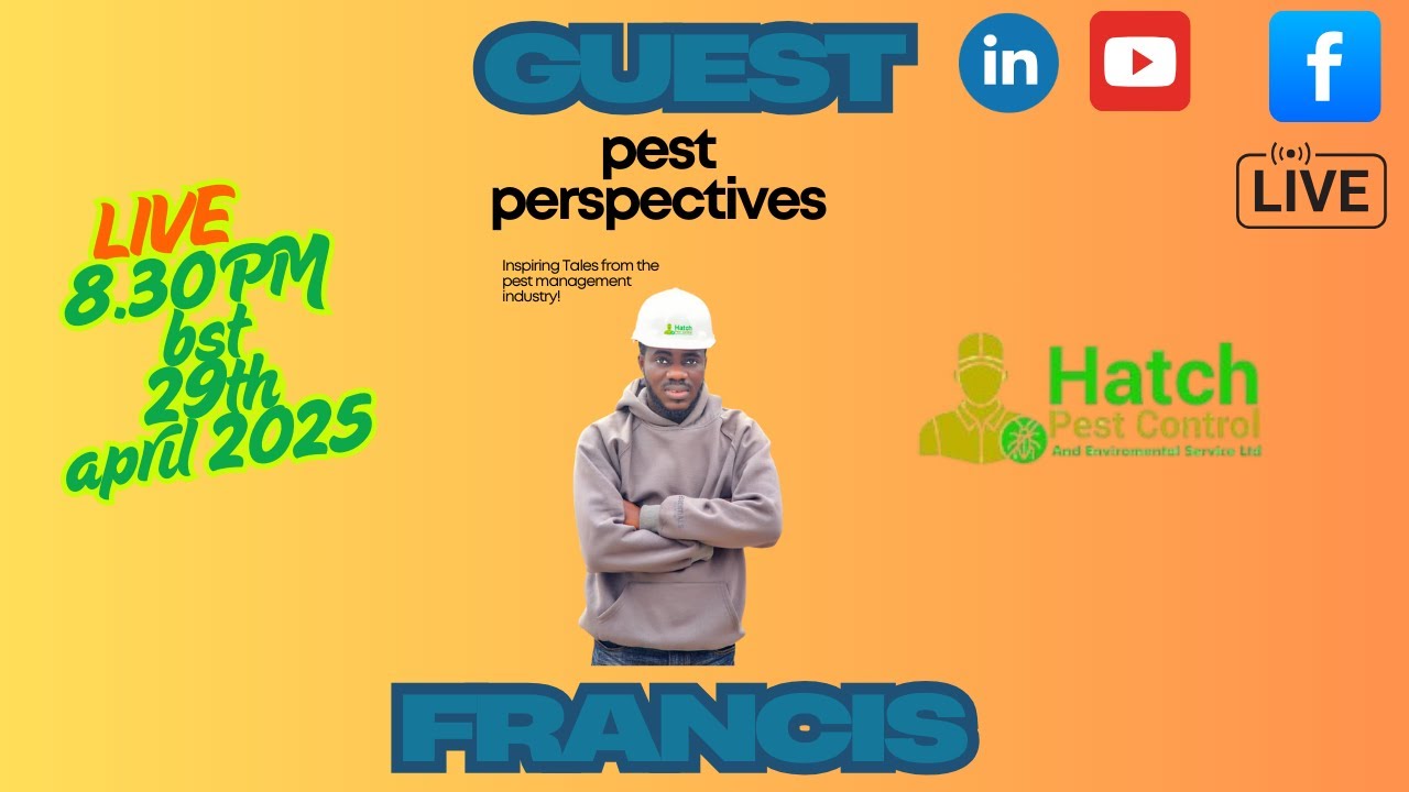 Pest perspectives EP 12 - Francis- Hatch pest control.