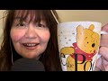 ASMR Whispering Ramble Drinking Hot Chocolate in Winnie the Pooh Mug