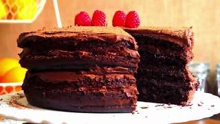 Extreme chocolate cake -