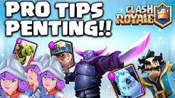 PRO TIPS UNTUK MENJADI LEBIH BAIK DALAM CLASH ROYALE - Clash Royale Indonesia - Durasi: 11.35. 