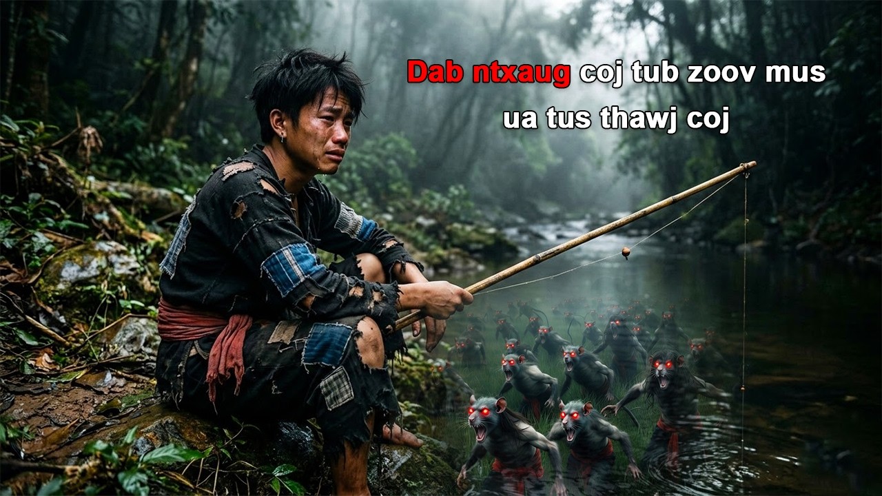 Dab ntxaug coj tub zoov mus ua tus thawj coj ( Hmong Storieds 苗族的故事 )