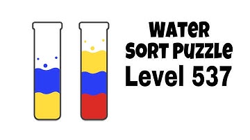 Water Sort Puzzle Level 537