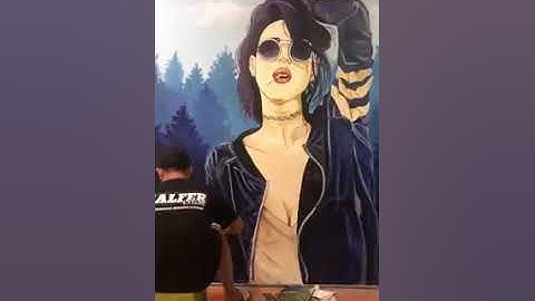 Vẽ tranh tường quán cafe, trà chanh – Vẽ tranh tường Hà Nội rẻ đẹp 0799110022  4