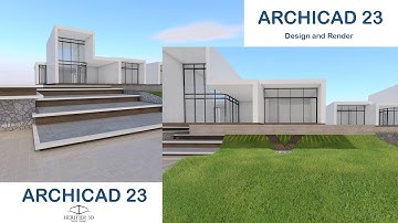 Archicad 23 Tutorial - House Modeling and Rendering