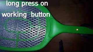 How To USE Electric Mosquito swatter