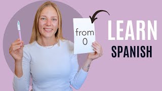 Start learning Spanish with this interactive video | Super beginner