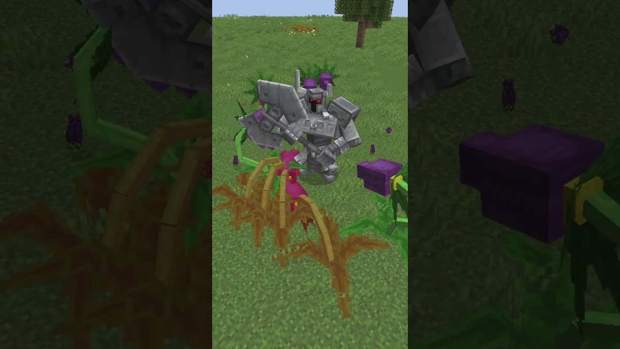 Mowzie’s Mobs addon in Minecraft PE Bedrock edition