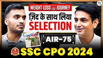SSC CPO 2024 Result | CPO Air 75, Goransh Yaduvanshi (SI in Delhi Police) | Rakesh Yadav Sir #ssc