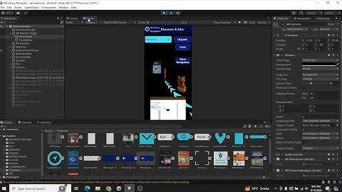 Explore Books with AR Library Navigator and 3D Fox Guide