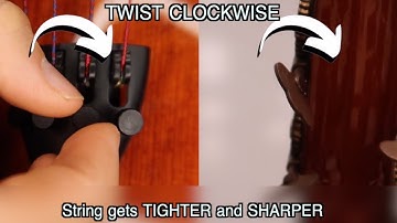 How to Tune Violin/Viola/Cello/Double Bass in under 2 minutes [no pegs]