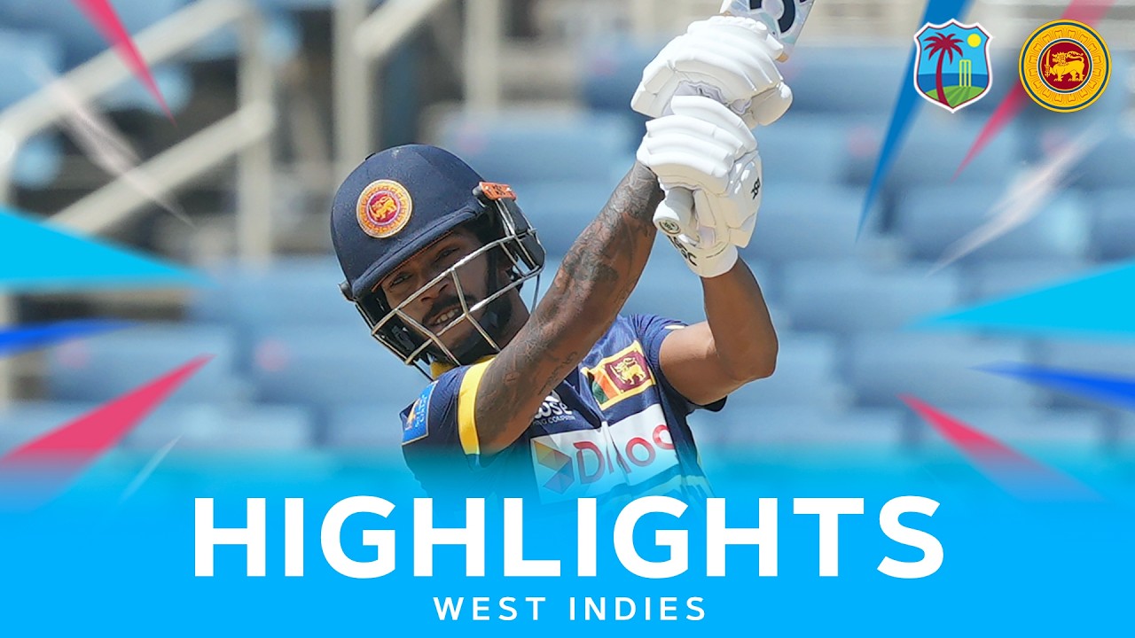 Nissanka & Mendis Lead Sri Lanka | Extended Highlights | West Indies v Sri Lanka | 1st ODI