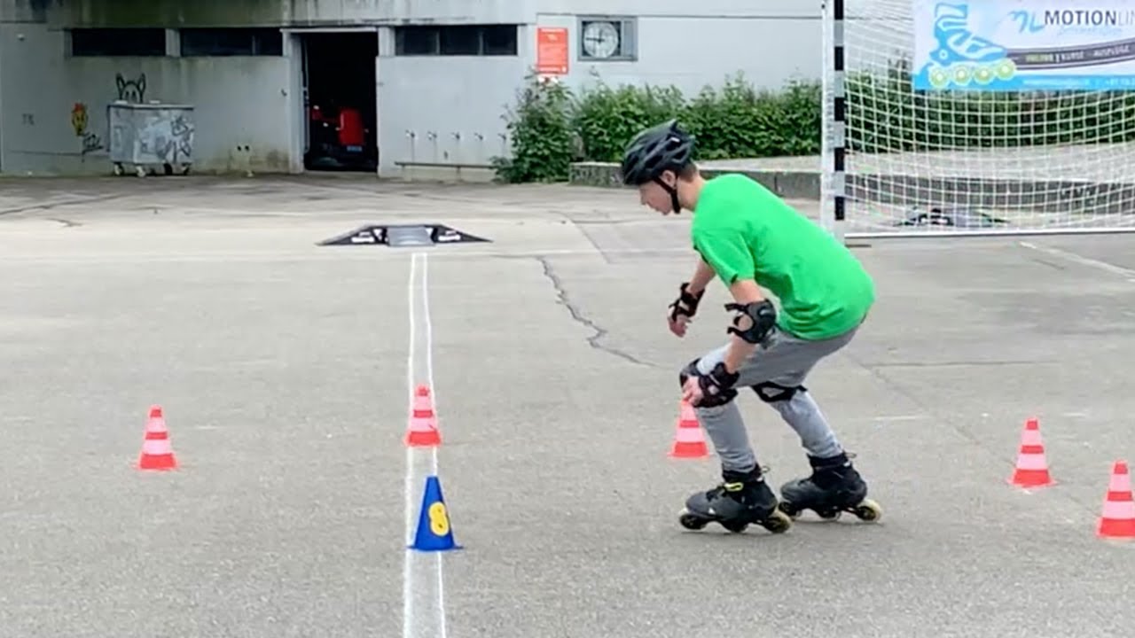 Inline Kids Kurven Flotte Kurve Enge Kurve YouTube