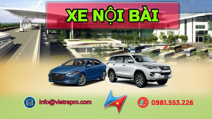 Xe đưa đón sân bay nội bài thanh hóa