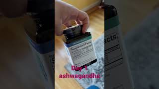 Day 1 Of Ashwagandha. Update After 1 Week Of Use.