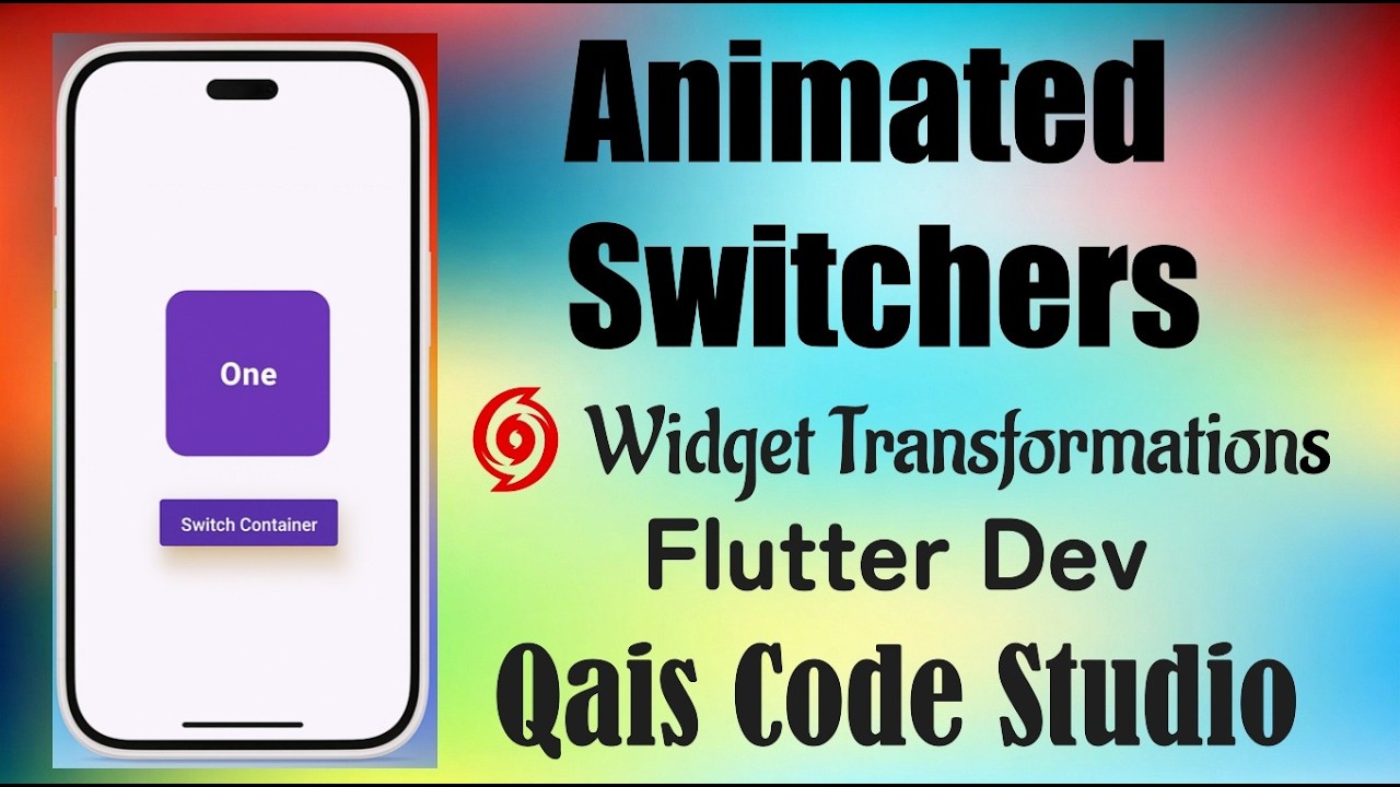 Flutter AnimatedSwitcher Explained in Urdu/Hindi | Smooth Widget Switch ...