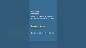 Python Interview Questions  List Comprehension Video 8 #tjpython #python #tutorjoes