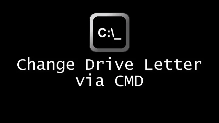 Change Drive Letter using Command Prompt