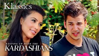 Kim Kardashian Bad Mouths Rob To Boyfriend Kris Humphries Kuwtk Klassics E